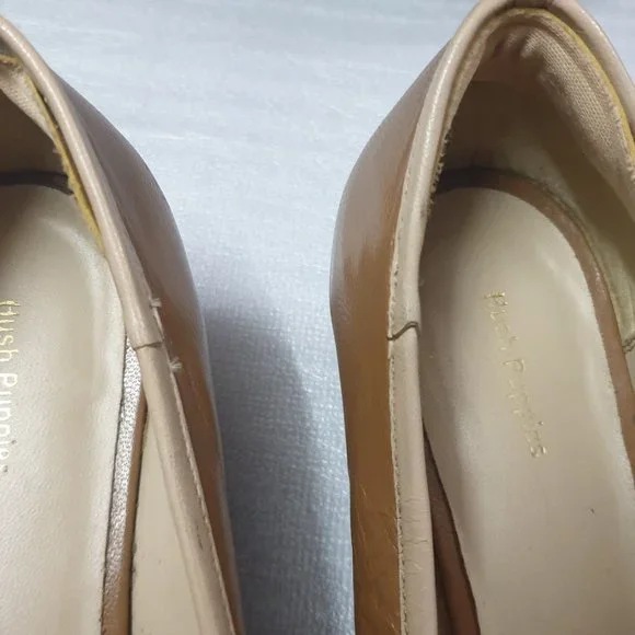 hush puppies leather pumps shoes - Picture 4 of 14